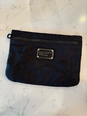Marc by Marc Jacobs Black Quilted Wristlet Pouch